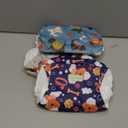 Leekalos Male Dog Diapers, Dog Belly Bands for Male Dogs Wraps Washable Doggie Diapers High Absorbing Dog Belly Bands5 Pack (Small(11"-14"), Dalmatian-Print)