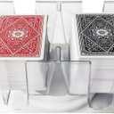 Yuanhe 6 Deck Revolving Rotating Canasta Playing Card Tray