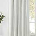 SUNBLK TOTAL BLACKOUT rod pocket back tab panel  Contains 1 Panel 52"/84"