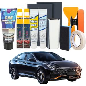 Car Scratch Remover, Car Paint Scratch Repair Touch Up Paint Pen for Repair Automotive Paint Branch Nail Scratches Swirl (White Pure + White Pearl)