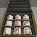 Yaomiao 20 Pcs Valentine's Day Gift Thank You Employee Appreciation Gifts Bulk Succulent Plant Gifts for Women Ceramic Pot Succulent Flower Pots with Bamboo Tray Thank You Gift for Coworkers