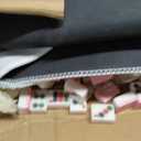 American Mahjong Set with 3-Piece Floral Mahjong Bag Set, 17.3in
