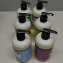 Mrs. Meyer's Clean Day 308451 12.5 oz. Rainwater Scented Hand Soap with Pump - 6 Pack/Case All Different Scents