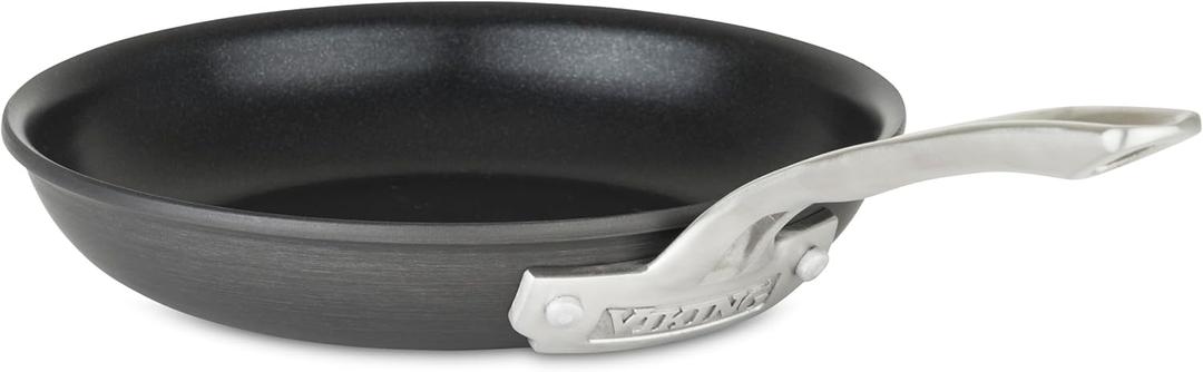 Viking Nonstick Frying Pan, 8 Inch Hard Anodized Kitchen Cookware, Gray