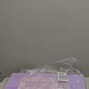 SEUNKWANG EWEADN GX710S Backlit Computer Keyboards, Wired USB Keyboard with White Backlit, Metal Panel, Plug and Play, Pudding Keycaps Full Size Quite Computer Keyboard for Win/PC/Laptop-Purple