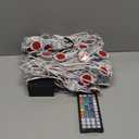 300FT Permanent Outdoor RGB Lights, IP67 Waterproof Smart Eave Lighting, with App/Remote Control Eaves Light, DIY LED Scenes Modes for House Roof Decor,Christmas,Party,All Holiday and Daily.