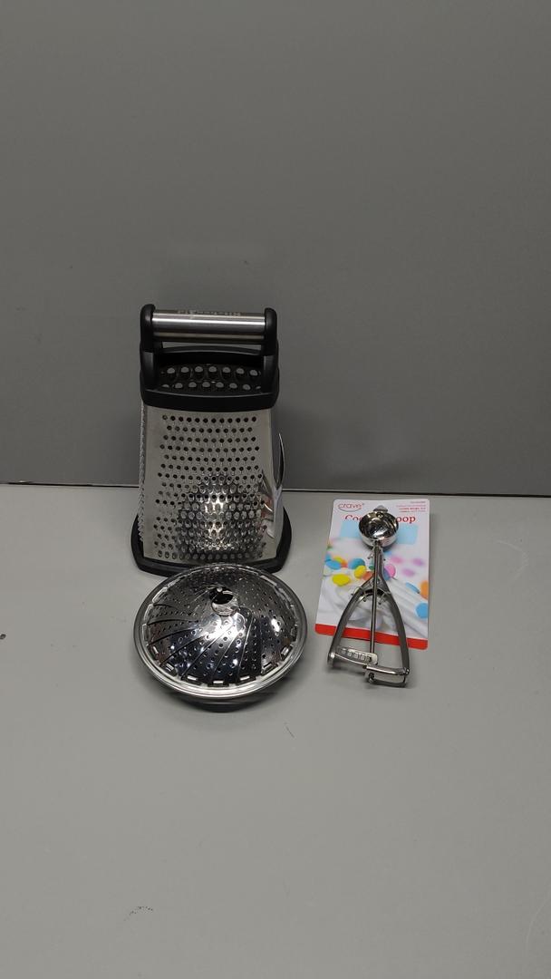 Cookie Scoop and Grater