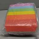 Panelee 120 Pcs Colorful 3.5 lb Nacho Boats Trays Disposable Paper Food Trays Paper Boats Plates Containers Disposable Serving Basket for Nachos Hot Dog Snack Sandwich Burger BBQ Dessert Popcorn Taco