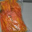 2 x Artificial Fake Plants Flowers for Outdoors Fall Decor, 12 Bundles Fall Leaves Faux Lavender Flowers for Autumn Decoration, Fake Shrubs UV Resistant Planter No Fade for Garden Porch Balcony(Orange)