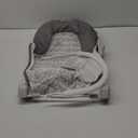 Ingenuity Foldaway 2-Position Baby Bath Seat, Adjustable Support for Sink or Bathtub, Ages 0-6 Months up to 20 Pounds, Machine-Washable Sling (Gray Swirls)