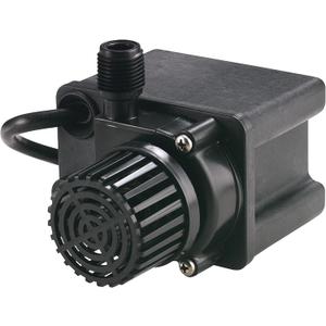 Little Giant PE-2.5F-PW 115 Volt, 1/28 HP, 475 GPH Submersible Direct Drive Pump for Small Ponds or Fountain with 15-Ft. Cord, Black, 566612