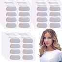 120Pcs Football Eye Stickers Sports Eye Black Stickers for Kids Adhesive Softball Eye Stickers for Team Spirit Accessories Sports Game Themed Supplies(Silver)