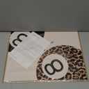 UPTHIC 4 Pcs Cheetah Print Poster,Trendy cheetah print wall art, Aesthetic Cheetah Wall Decor Pictures for Girls Bedroom Apartment Dorm4 Pcs,8x10 inch,Unframed