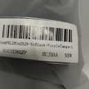 ODODOS 2-Pack Full Length High Waist Workout Leggings with Pockets for Women, 28" Tummy Control Athletic Yoga Pants, Black+Purple Taupe, Large (L)