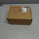 Under Cabinet GFCI Safety Outlet, 20 AMP, Self-Testing, Wall Distribution Box (White-E)