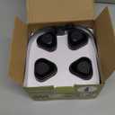 Fly Fans for Tables, Fly Fan Outdoor Indoor Keep Flies Away, Table Top Spinner with Holographic Blades, Flies Deterrent for Picnic, Restaurant, Party, Home, BBQ (4 Pack)