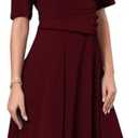 LightlyKiss Women's One-Shoulder Long Sleeve Backless Formal Dress, Elegant Wedding Guest Evening Gown Medium