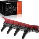 A-Premium Engine Ignition Coil Pack Compatible with Saab 9-3 1999 2.0L, 900 1994-1998 2.0L, 900 1994-1997 2.3L, 9000 1990-1998 2.3L