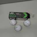 Activ Life Super Bright LED Golf Balls, 8 Minutes to Retrieve Ball & 40 Hours Battery Life, Golf Balls That Light Up at Night, Glow in The Dark, Ideal Gift for Men