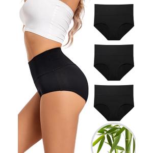EcoPeriod Period Underwear for Women Heavy Flow, Leakproof Menstrual Underwear Seamless Period Panties, No Show Panty  XS