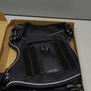 Heavy Duty Tactical Dog Harness for Large Dogs, No Pull Adjustable Pet Harness Reflective Service Training Easy Control Pet Vest Military K9 Working Dog Harnesses-X- Large, Black