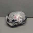 4 Pack Womens Long Sleeve Cropped Sweatshirts Crew Neck Loose Fit Pullover Thermal Tops (Small, Black, White, Light Gray, Haze Blue)