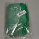 HRX Package 100pcs Organza Drawstring Bags Green, 4 x 6 inch Candy Mesh Gift Bags Jewelry Pouches Small Christmas Sachet