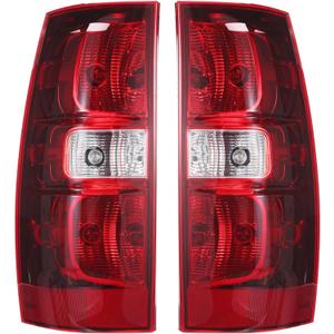 Boine Tail Light Compatible With 2007-2014 Chevy Tahoe Suburban 1500 2500 Driver and Passenger Side Rear Light Housing Brake Lamps Replaces GM2801196 GM2800196