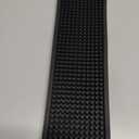BARsics 17.5x3.5 inches Long PVC Bar Rail Mat Non-Slip Serving Spill Mat (Pack of 2)