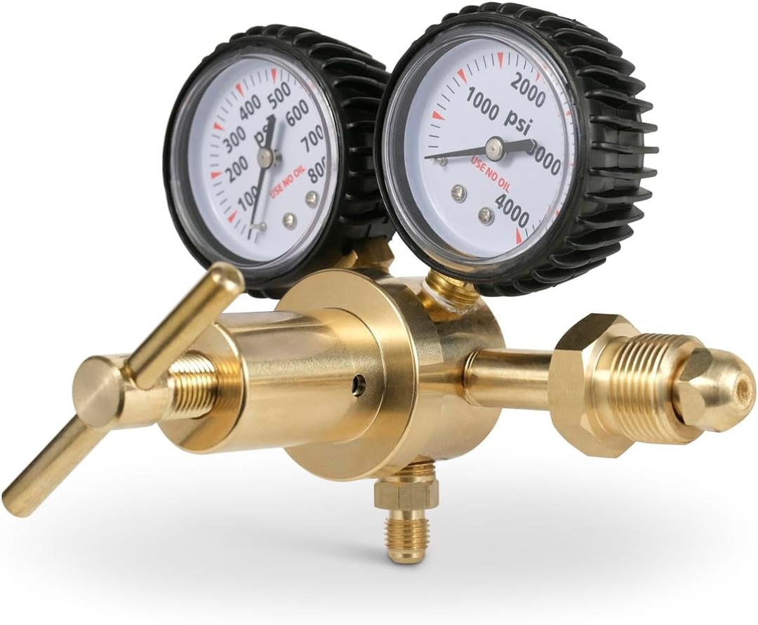 SPARC High Pressure Replacement Gauge 0-4000PSI for SP00021 Nitrogen Regulator