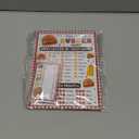 What is Your Burger Name Game,30 Stickers, Burger Party Decor, Perfect for Birthday Party Activities 68 Wooden Play Sign with Stand
