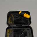 ELEAD 31-Piece Hex Key Set - Allen Wrench Set, SAE and Metric Allen Keys MM(0.7mm-10mm) SAE(0.028"-3/8) Heat-Treated, Torque Handle, High Leverage, Long & Short Keys, Easy Organization