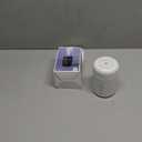 Portable Mini Humidifier, 300ml USB Cool Mist Small Humidifier with Colorful Lights. Perfect for Bedroom, Office, Plants, travel & Car (White)