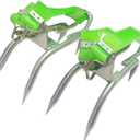 Tree Climbing Spikes - Anti-Slip Cat Claw Shoes Set for Outdoor Climbing, Coconut Picking & Hunting Observation, Professional Grade Arborist Gear (Easy Strap-On)