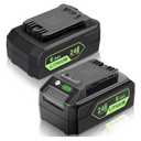 24V Battery Replacement for Greenworks: 24 Volt Lithium Lawn Mower Battery 29842 29852 LB24A020 for Greenworks 24V Trimmer Weed Blower - 6.0Ah
