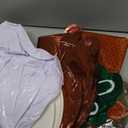 Gejoy 2 Sets Football Balloon Column Stand Kit Include 12 Foil 160 Latex Balloons Football Shaped 6.5 ft Adjustable Stands Kit for Sport Theme Touch Down Birthday Decorations