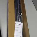 Room Divider Tension Curtain Rod For Windows 121 to 161 Inch,Extra Long Tension Rods Outdoor Curtain Rod, Adjustable Spring Window Tension Rod Pressure Extendable Curtain Rod,Black