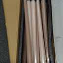 Viyffo Taper Candles, 12 Inch, 12 Pack, Brown  Unscented, Smokeless Design, Up to 8-Hour Burn  Tall Candlesticks for Table Decor, Weddings & Dinners