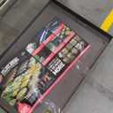 Char-Griller Flat Iron 4-Burner Propane Gas Flat-Top Griddle with Steel Griddle Top, Wind Guards and Instant-Ignition, 775 Cooking Square Inches in Black, Model E8936