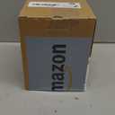 DAYYET Salt and Pepper Bowls, 10 oz Salt Cellar with Lid, Stacked Ceramic Salt Pepper Container with Acacia Wood Lid, Salt Box for Countertop, Modern Kitchen Decor, Set of 2, White