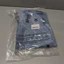 Girls Straight Leg Bootcut Ripped Baggy Jeans for 8-12 Y Old - Adjustable Stretch Waist Pull Up 5 Pockets Washed Denim Pants