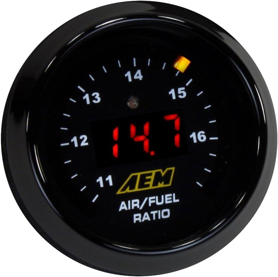 AEM 30-4110NS Digital Wideband UEGO Gauge without Sensor , Black , 6.025 inches
