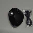 SABLUTE Wireless Trackball Mouse, Ergonomic Bluetooth Rechargeable Computer Mouse, Backlit Rollerball Thumb Laptop mice with 5 Level DPI, Adjustable Angle, 3 Devices Connection for PC, Mac, Windows