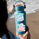 (6 PCS) Mark 9 23 All Things are Possible Christian, Bible Verse Sticker Waterproof Vinyl Decal Size 3"