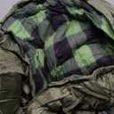 Double Sleeping Bag Flannel for Adults with 2 Pillows 2 Person Sleeping Bags Camping XXL Queen Size Two Person Sleeping Bag for Cold Weather
