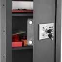 In-Wall Safe with Electronic Keypad and 2 Manual Override Keys - Protect Money, Jewelry, and Passports at Home or Business by Paragon Safes (Gray)