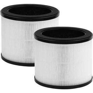 360 Air Purifier Filter for Bionaire BAPF361 - HAPF360 Type J Replacement Filter Compatible with Holmes HAP360W, 2 Pack