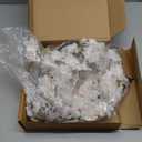 Fudios Lighted Garland Spring with Cherry Blossom 96 Fairy Lights 6FT for Mantle Year Round,Flower Garland with Lights with Timer Battery Operated for Wedding Party