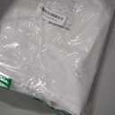 Heavy Cotton Farlov Ottoman Replacement Cover Made for IKEA Farlove Sofa Footstool Slipcover Only. (Cotton Pure White)