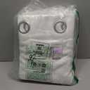 NICETOWN 100% Blackout Window Curtain Panels, Cold and Full Light Blocking Drapes with Black Liner for Nursery, 84 inches Drop Thermal Insulated Draperies (White, 2 Pieces, 52 Wide Each Panel)